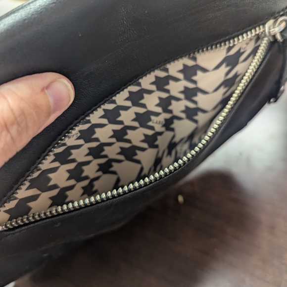 L.A.M.B. Women Black Leather Clutch $298 Retail - Picture 8 of 8